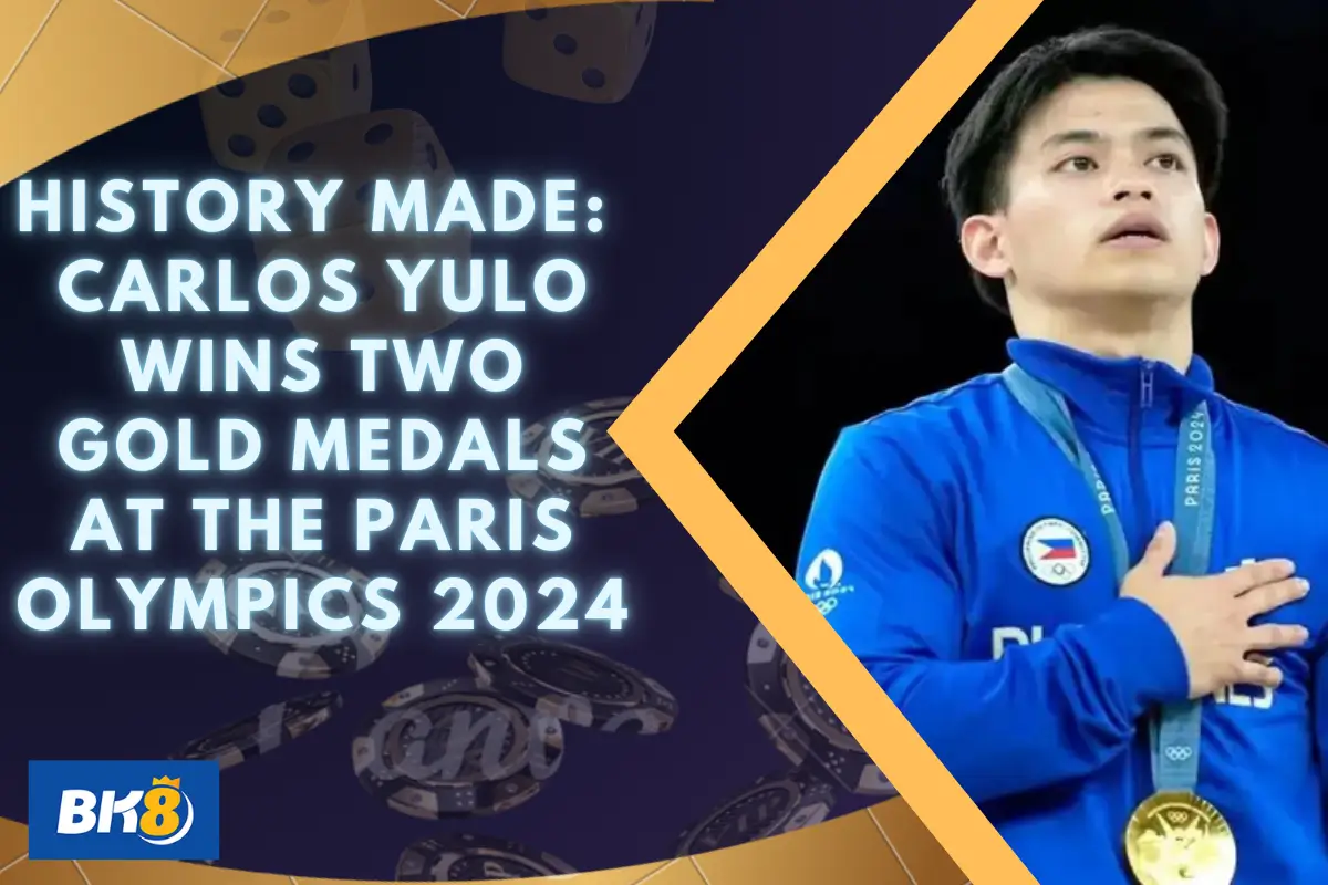 Carlos Yulo's WIns Two Gold Medals Paris Olympics 2024